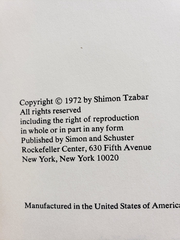 The White Flag Principle by Shimon Tzabar (1972)