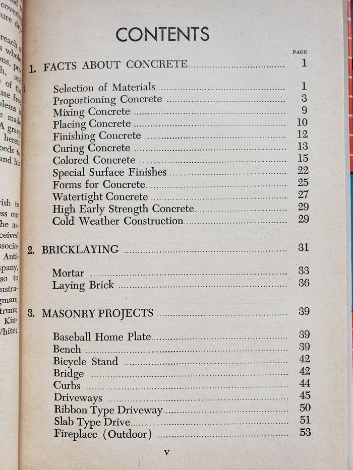 The WISE Handbook of Masonry and Waterproofing (1953)