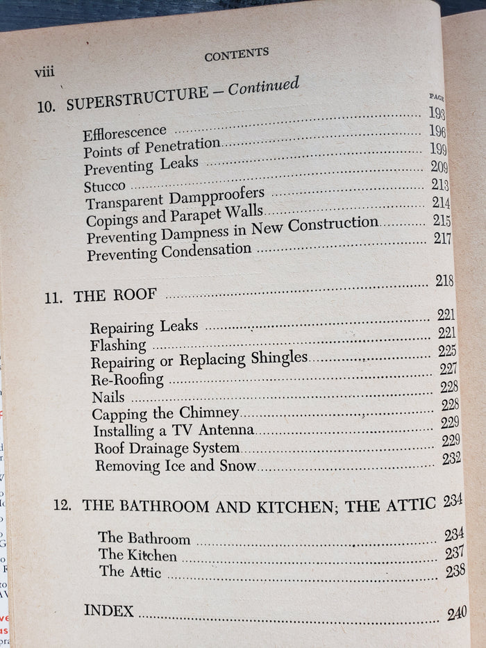 The WISE Handbook of Masonry and Waterproofing (1953)