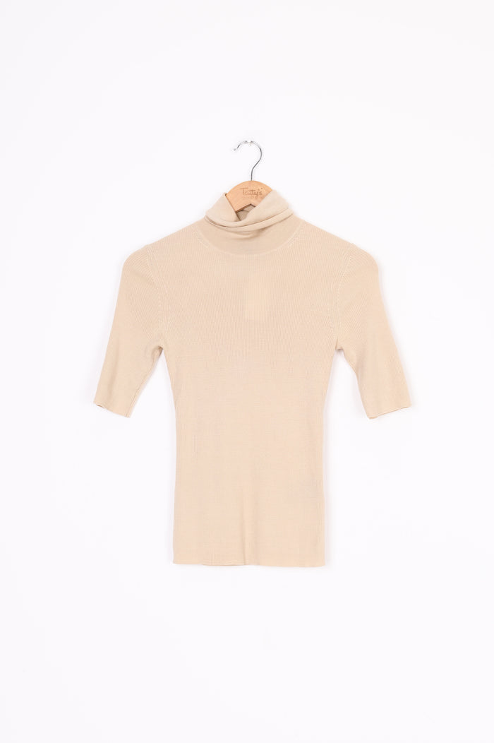 Theory Womens Beige Top Size S