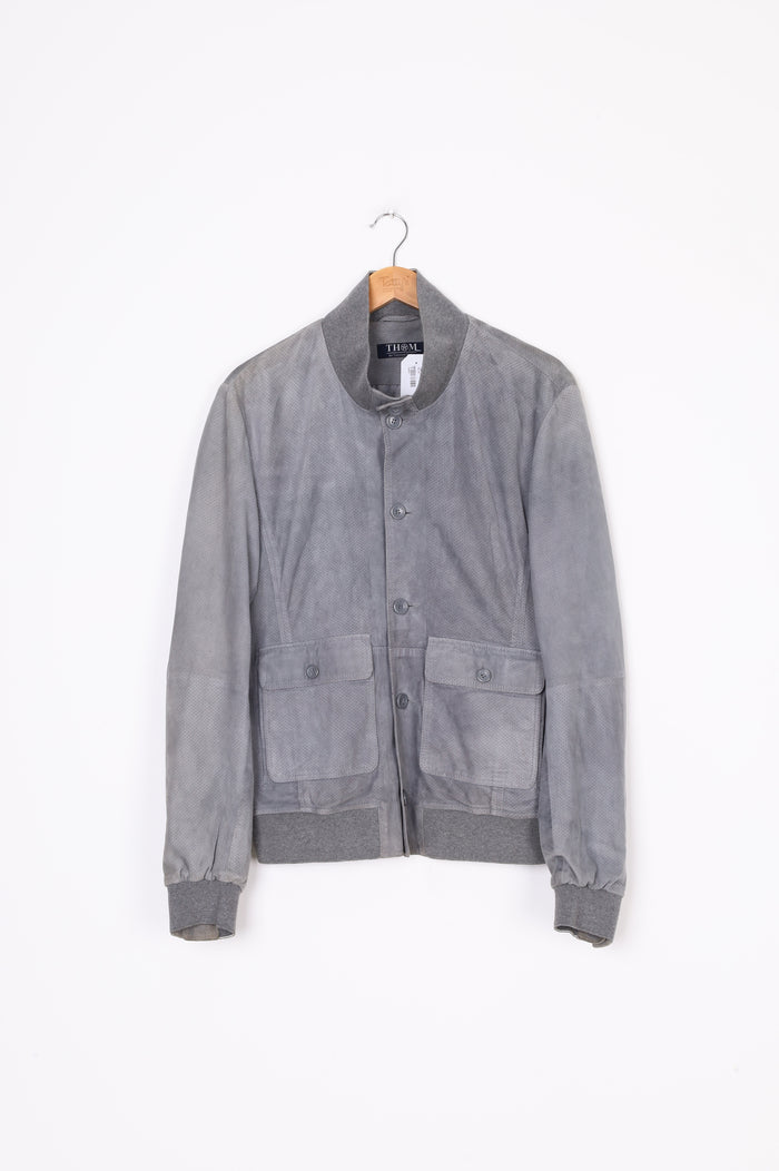 Thom by Thomas Rath Womens Grey Jacket Size M