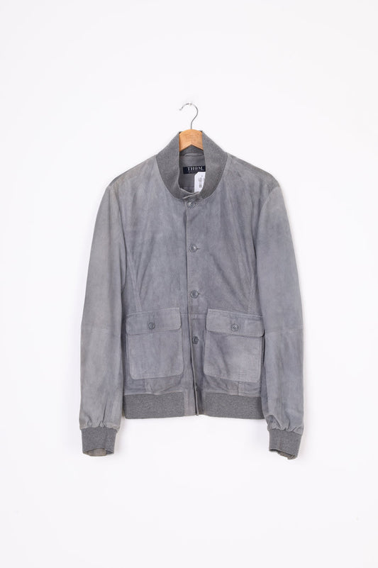 Thom by Thomas Rath Womens Grey Jacket Size M