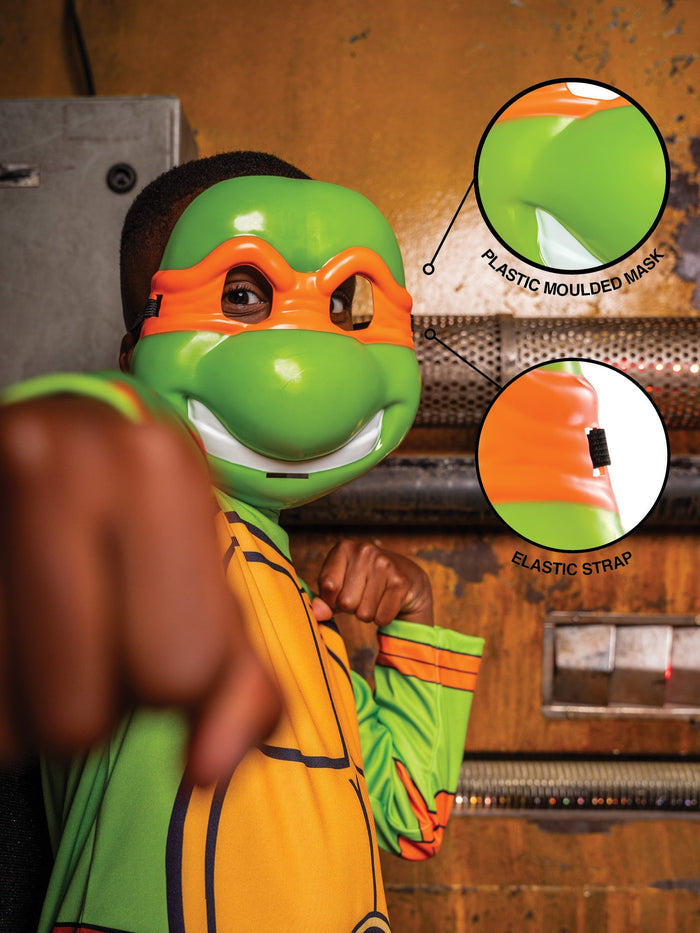 TMNT Michelangelo Child 1/2 Mask