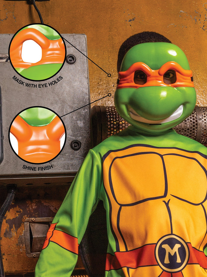 TMNT Michelangelo Child 1/2 Mask