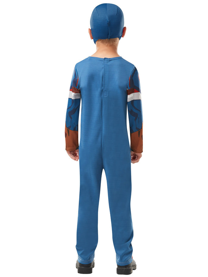 Toddler Kids Captain America Costume From Marvel