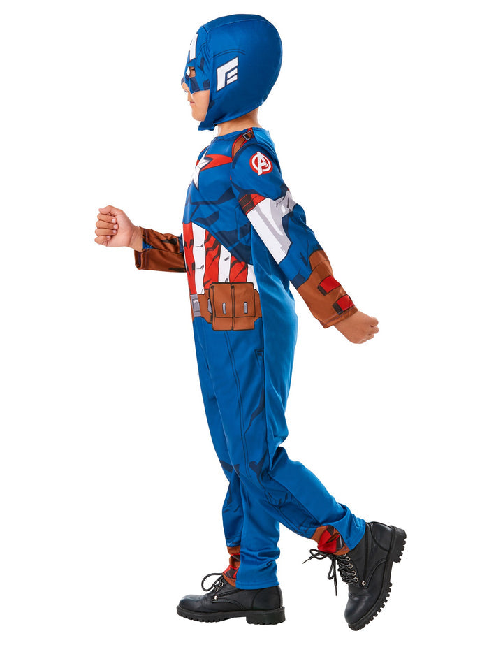 Toddler Kids Captain America Costume From Marvel