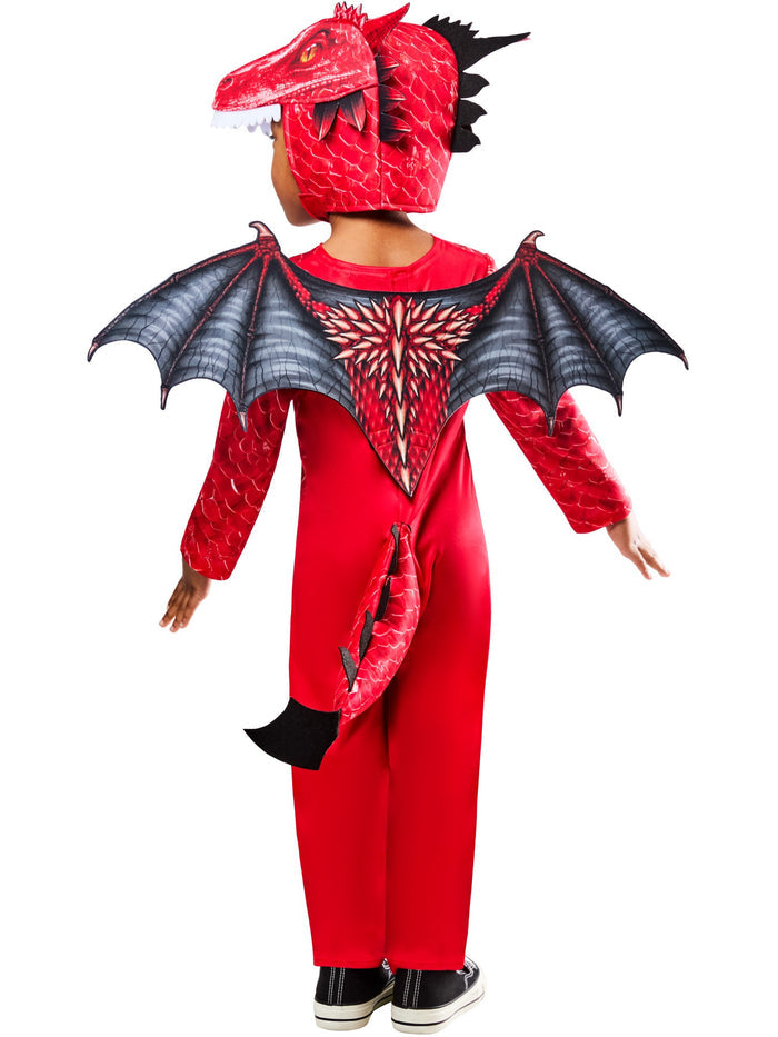 Toddler Red Dragon Kids Costume
