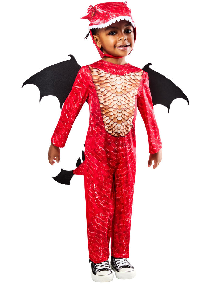 Toddler Red Dragon Kids Costume