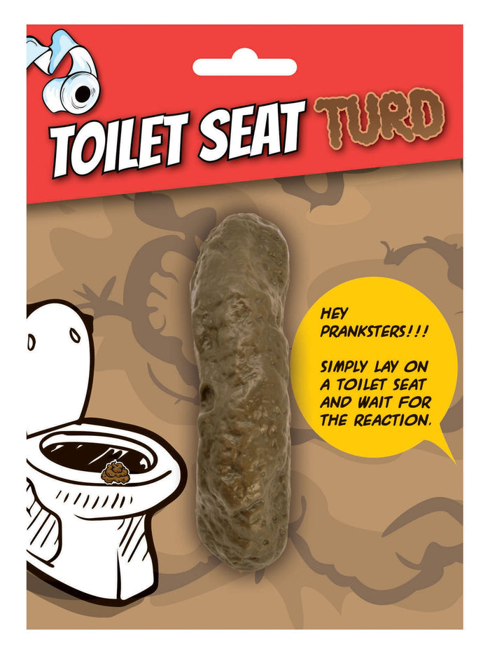 Toilet Seat Turd Joke