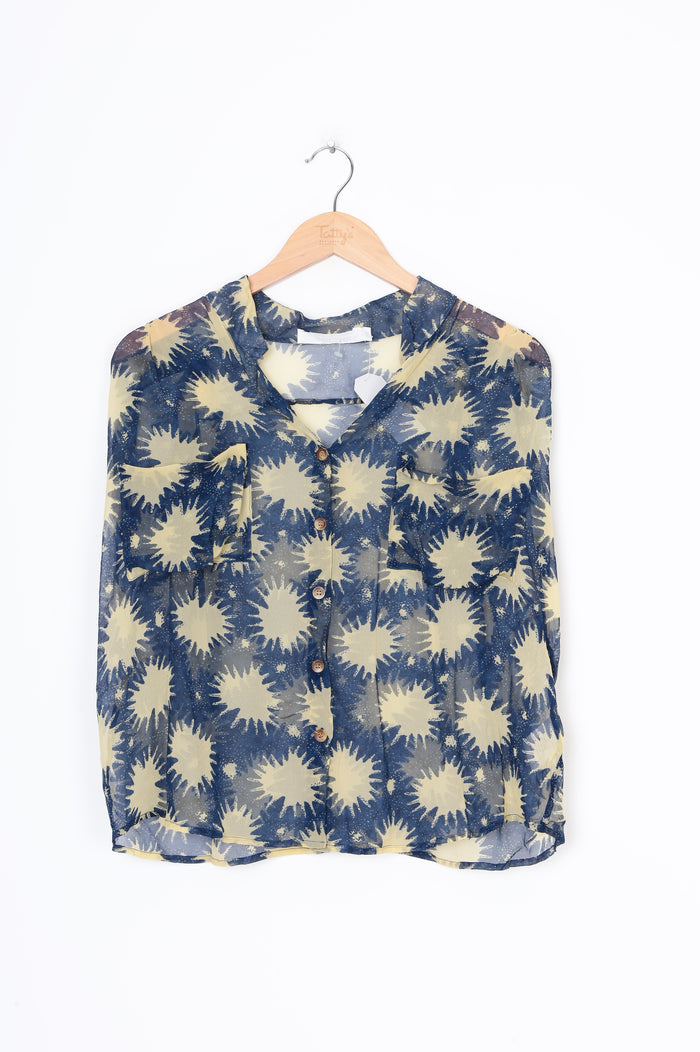 Trelise Cooper Womens Blue Top Size 8