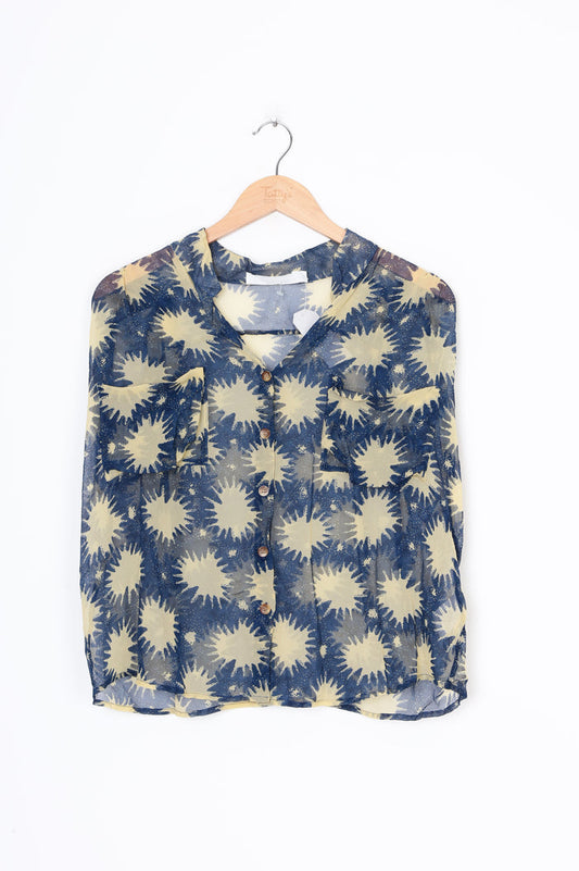 Trelise Cooper Womens Blue Top Size 8