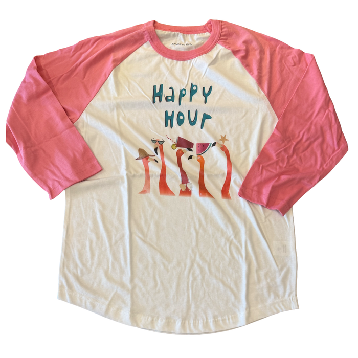 Trevor Tee Happy Hour Baseball Jersey