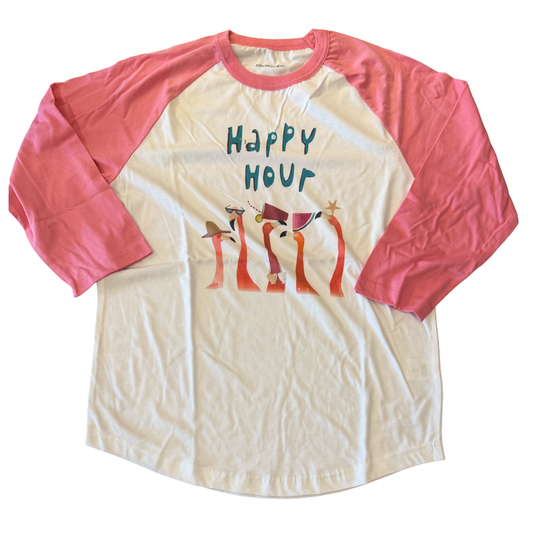 Trevor Tee Happy Hour Baseball Jersey