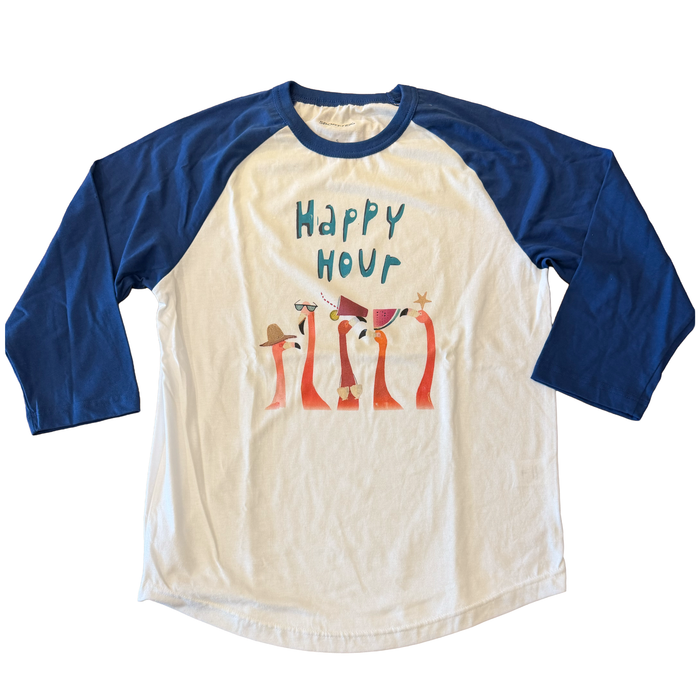 Trevor Tee Happy Hour Baseball Jersey