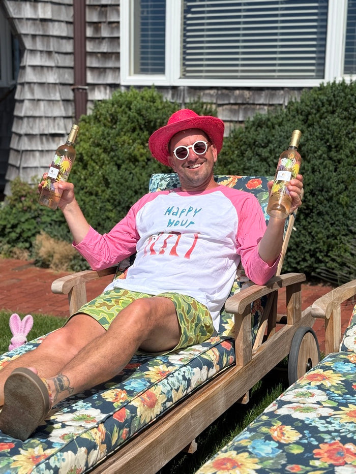 Trevor Tee Happy Hour Baseball Jersey