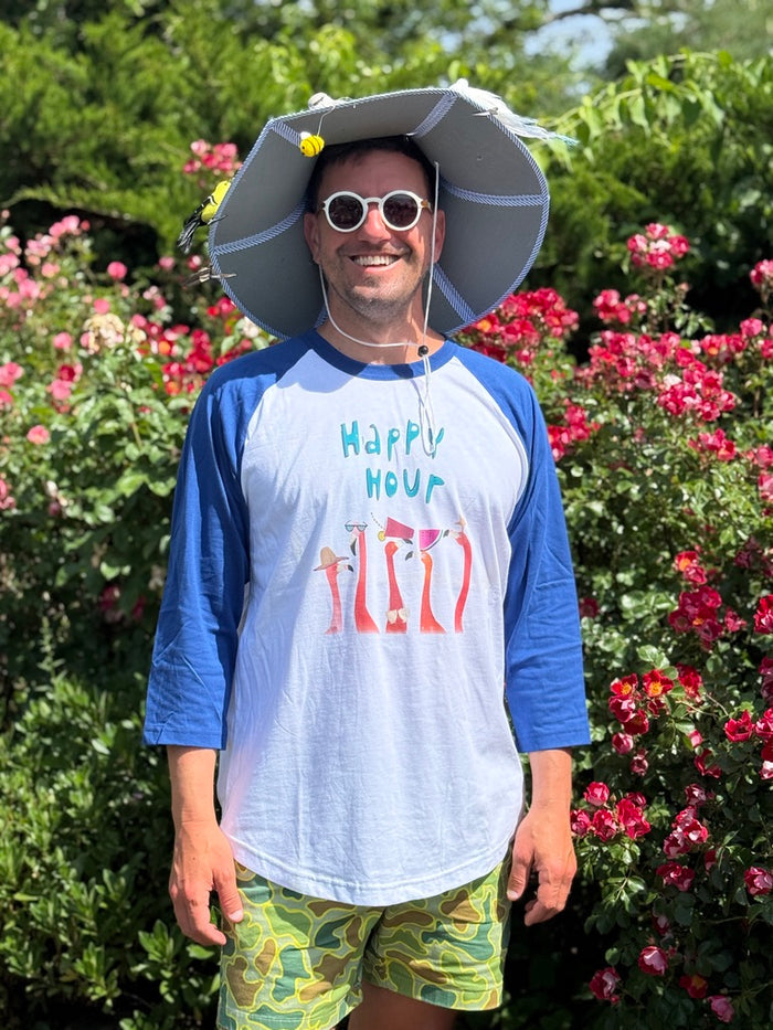 Trevor Tee Happy Hour Baseball Jersey