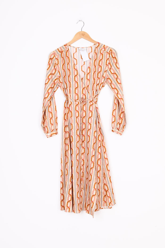 twenty-seven names Womens Brown Dress Size 8