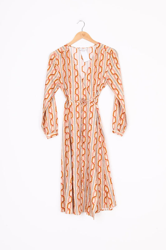 twenty-seven names Womens Brown Dress Size 8