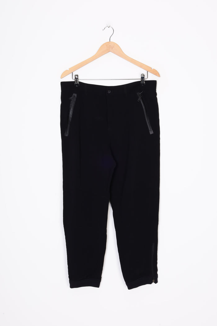 Alexander McQueen Unisex Black Pants Size 48