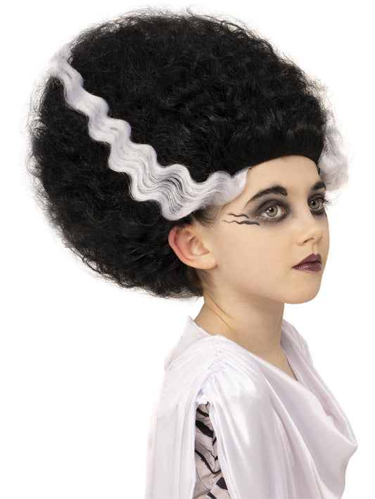 Universal Monsters Bride of Frankenstein Wig, Kids