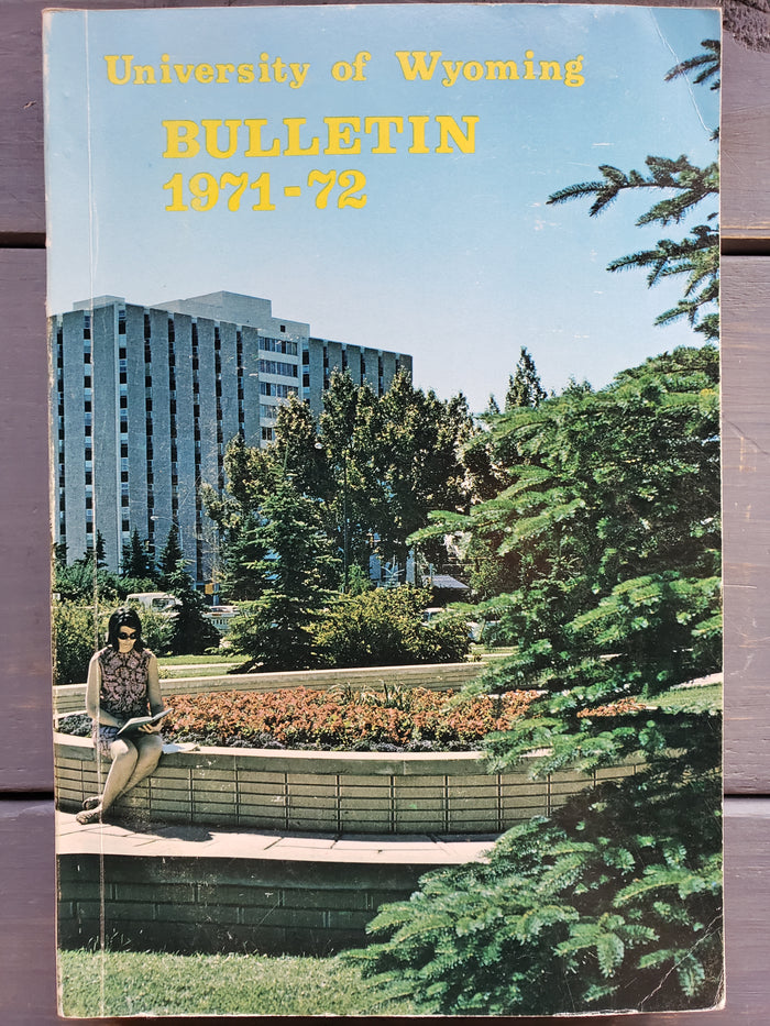 University of Wyoming 1971-72 Bulletin