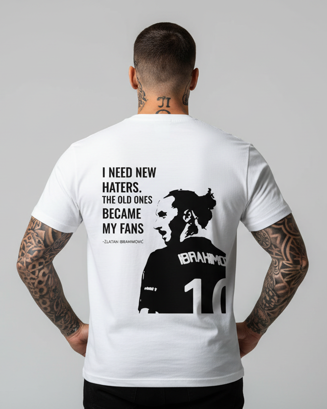 VACANCY Oversized Shirt - "I need new haters the old ones became my fans"