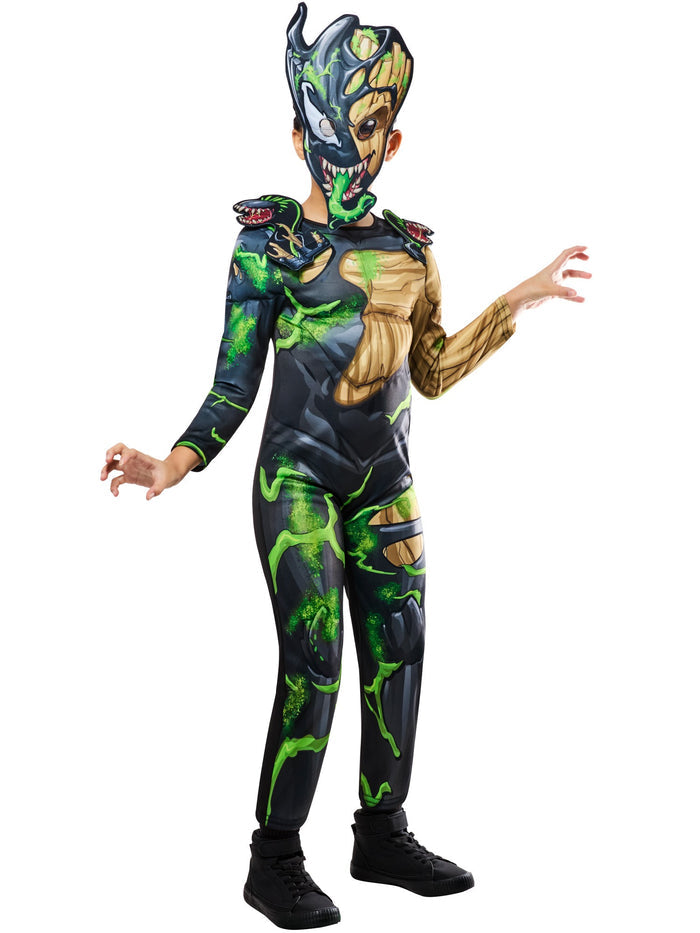 Venomised Groot Kids Costume