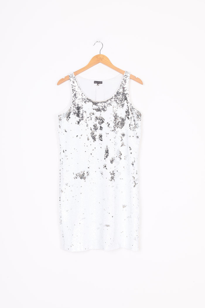 Vince Camuto Womens White Dress Size S