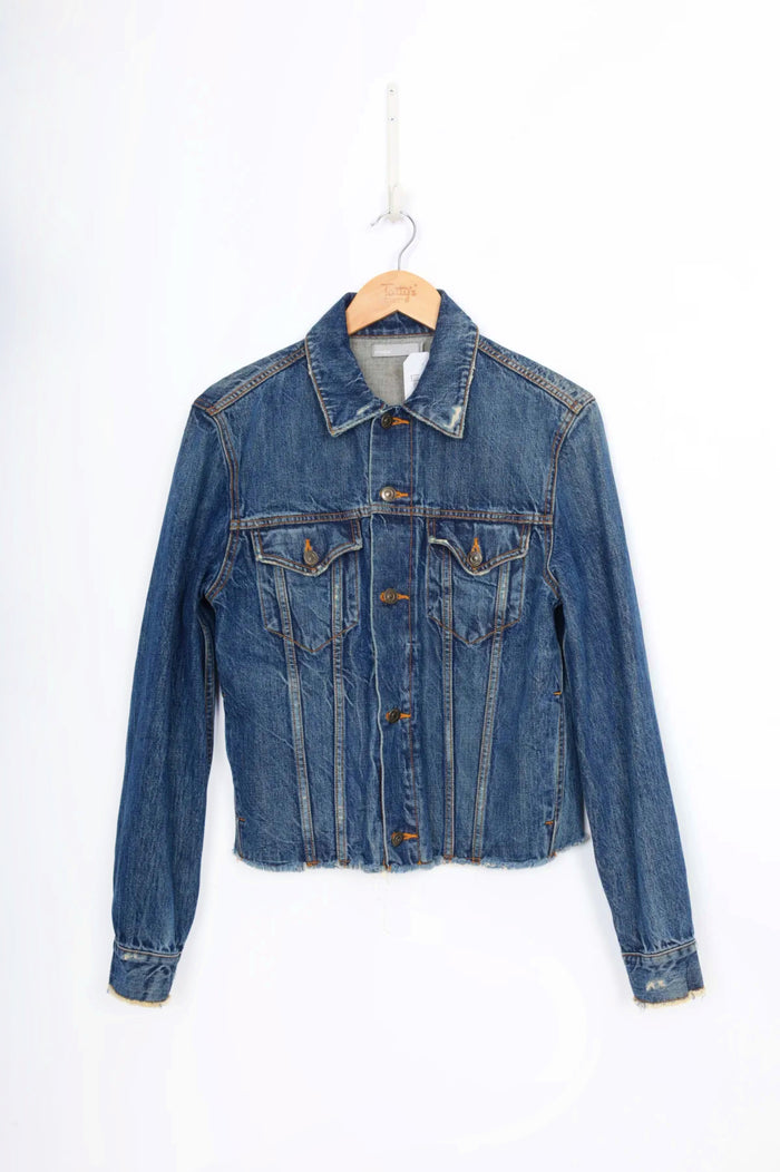 Vince. Womens Blue Jacket Size M