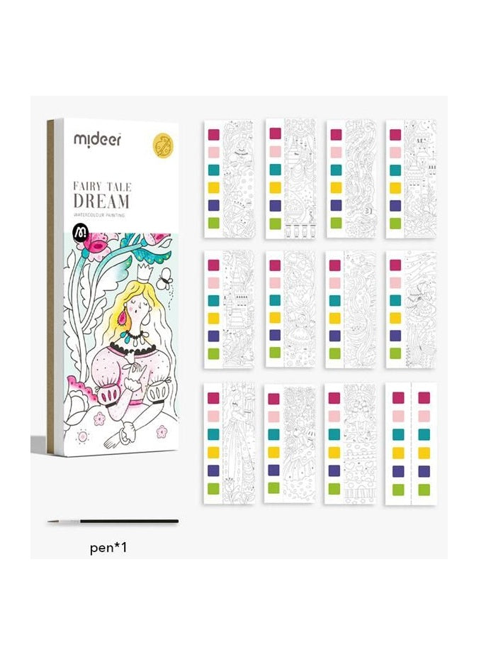 Watercolour Painting Set  - Fairytales