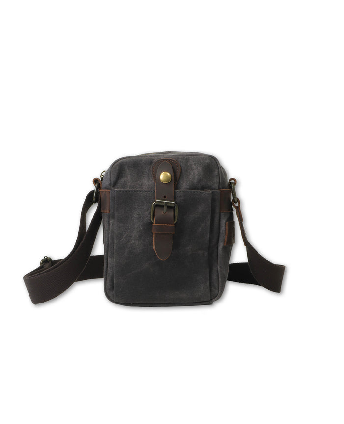 WAXED CANVAS FIELD BAG EDC CROSSBODY - SHIPS 8/1/26