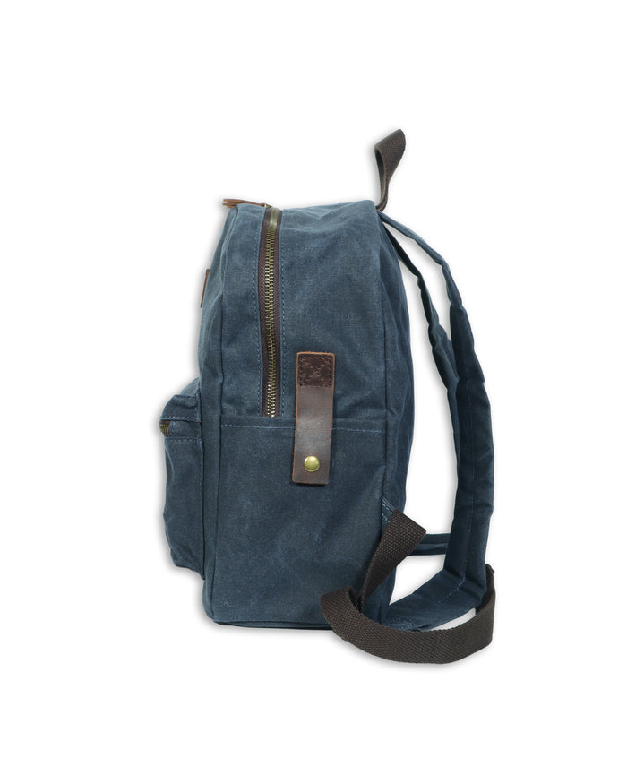 WAXED CANVAS SMALL LAPTOP BACKPACK - SHIPS 3/1/27