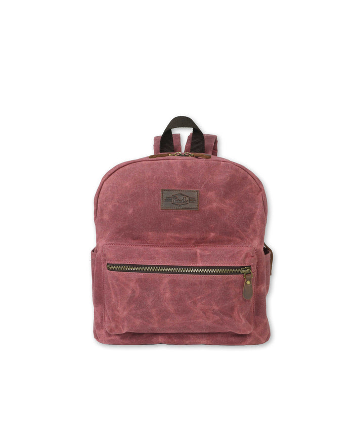 WAXED CANVAS SMALL LAPTOP BACKPACK - SHIPS 8/1/26