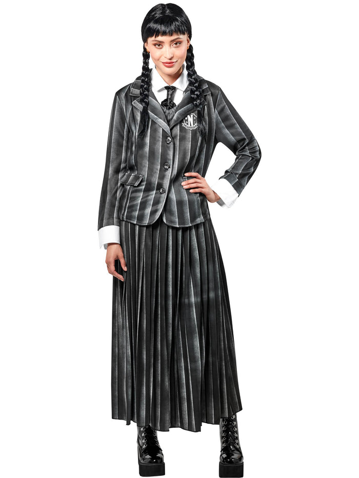 Wednesday Addams Adult School Uniform Costume