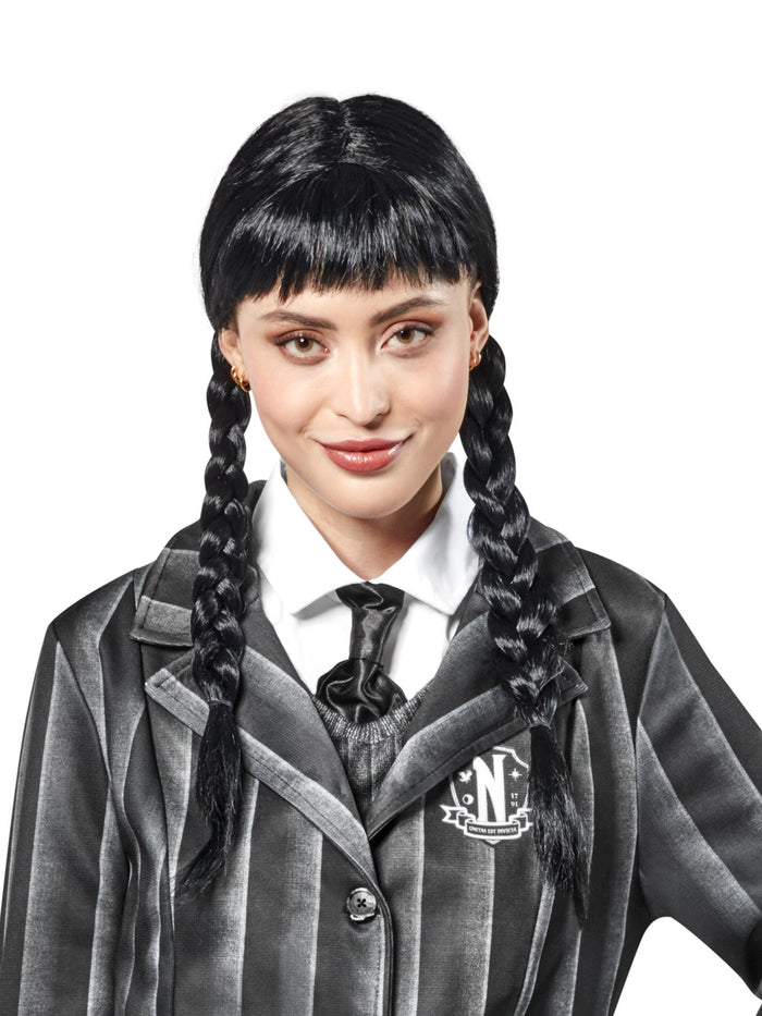 Wednesday Addams Adult Wig