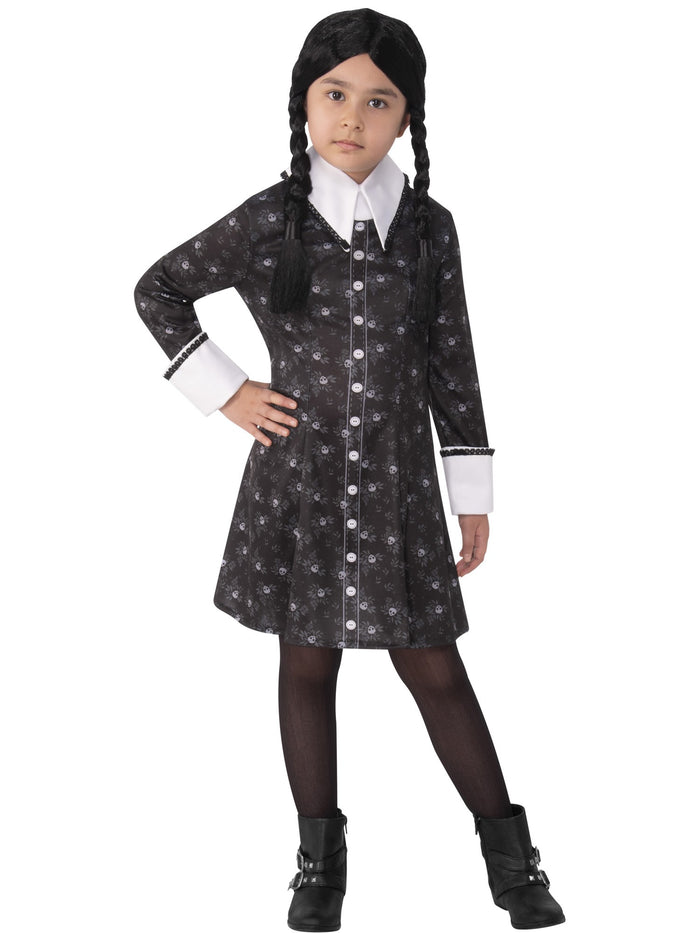 Wednesday Addams Kids Costume