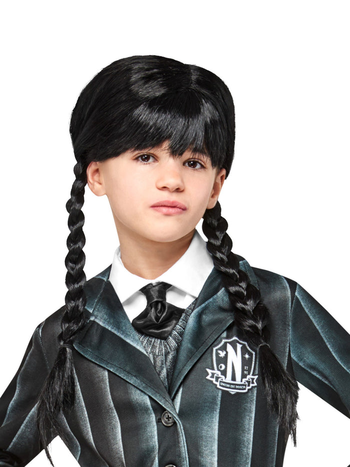 Wednesday Addams Kids Wig
