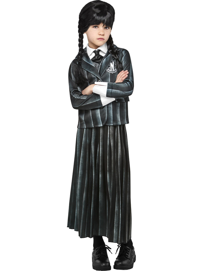 Wednesday Addmas School Uniform Costume