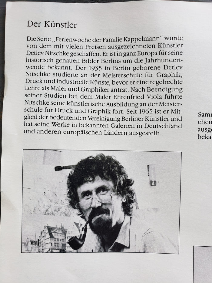 "Wednesday"in The Holiday Week of the Family Kappelmann series by Detlev Nitschke