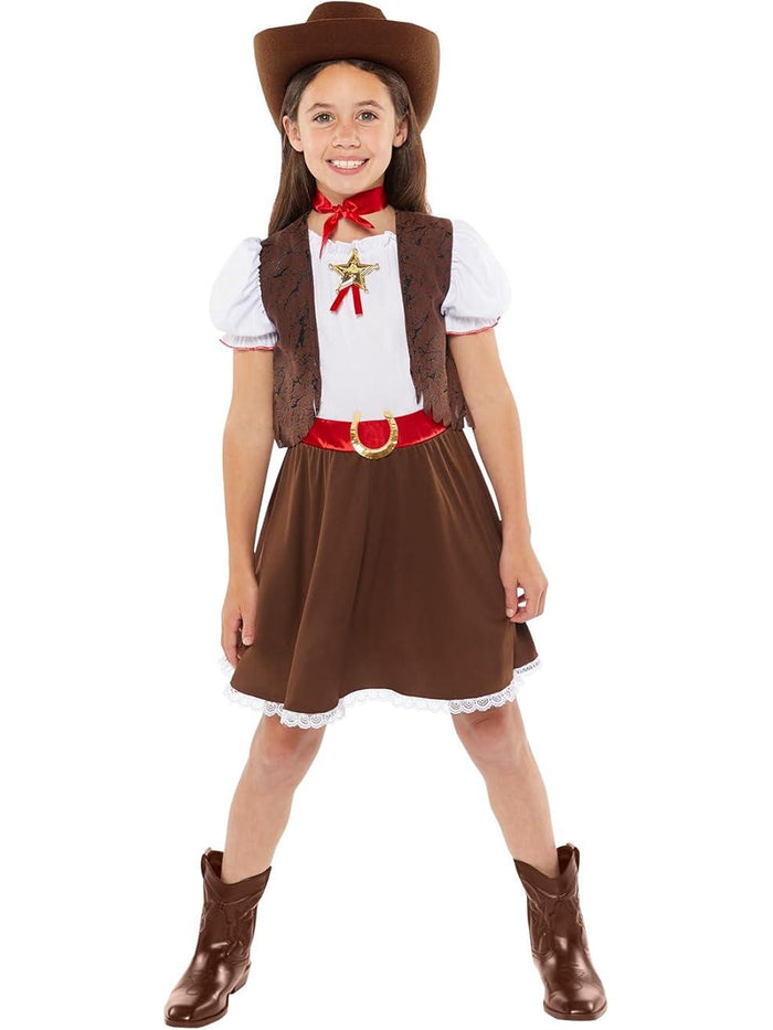 Western Cowgirl Kids Costume