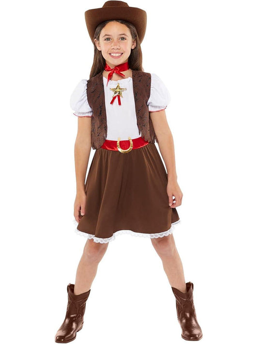 Western Cowgirl Kids Costume