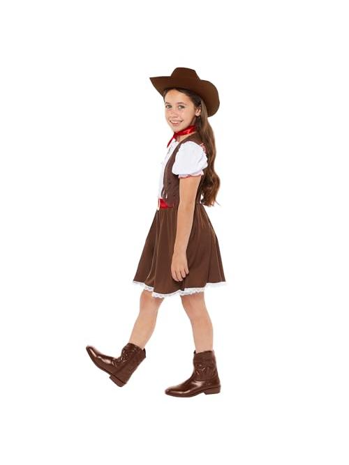 Western Cowgirl Kids Costume