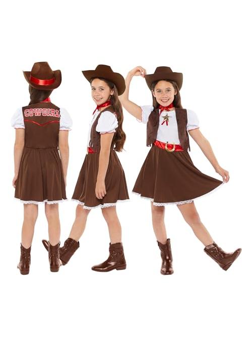 Western Cowgirl Kids Costume