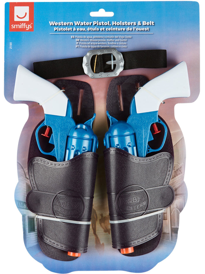 Western Water Pistol, Holsters & Belt