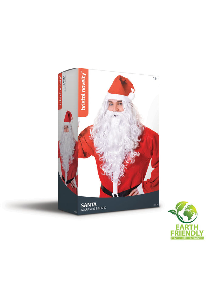 White Santa Wig