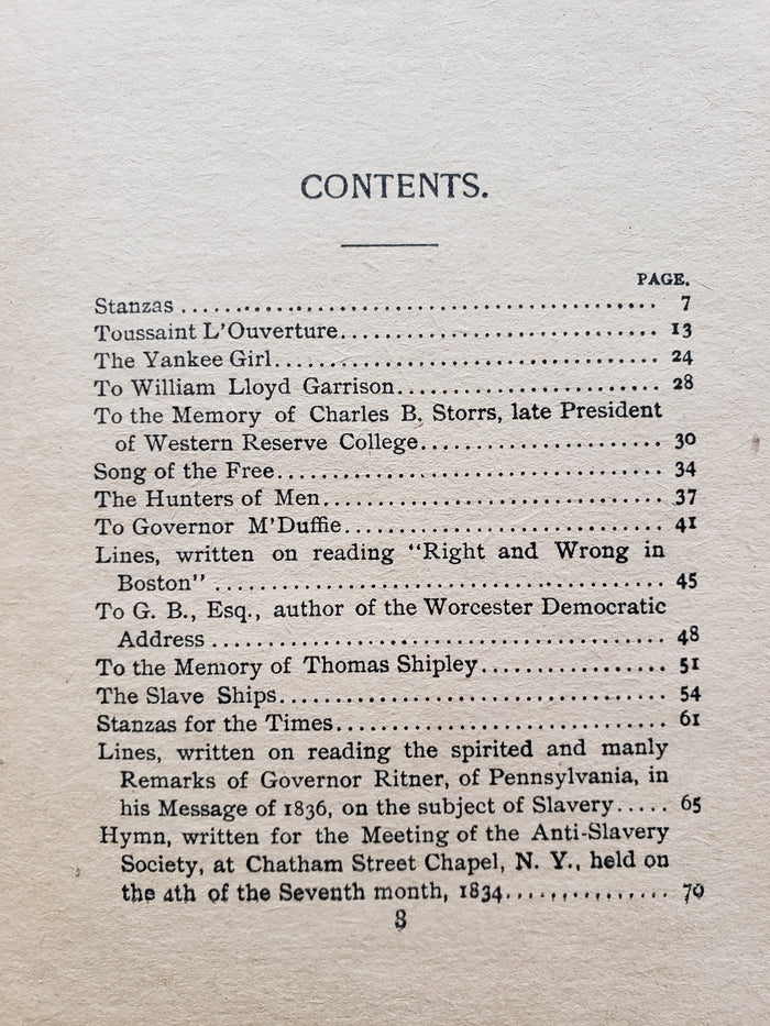 Whittier's Poems (early 1900s)