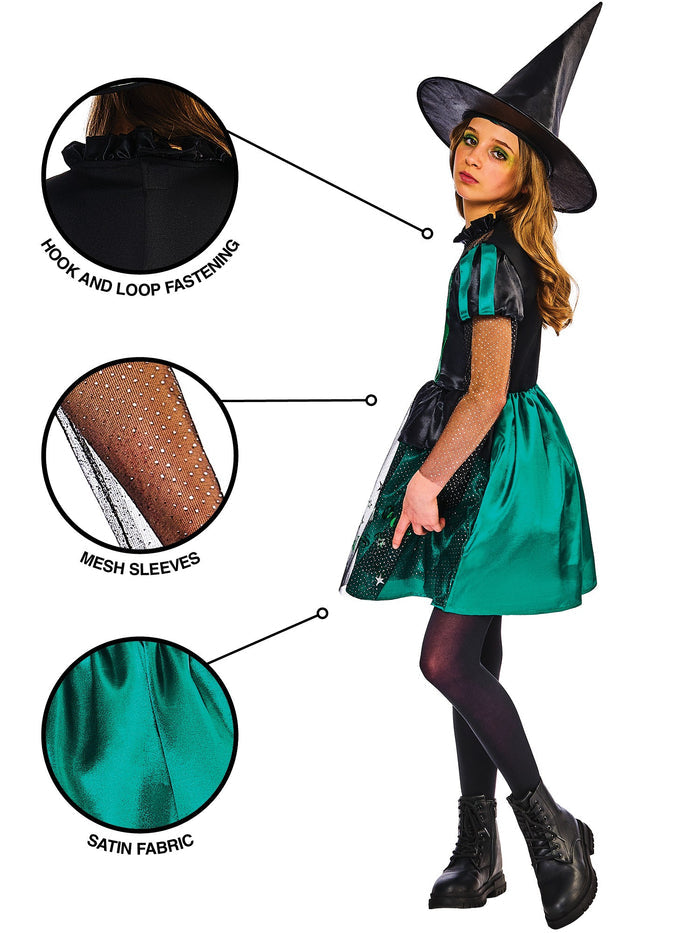 Wicked Witch Kids Costume Wizard of OZ