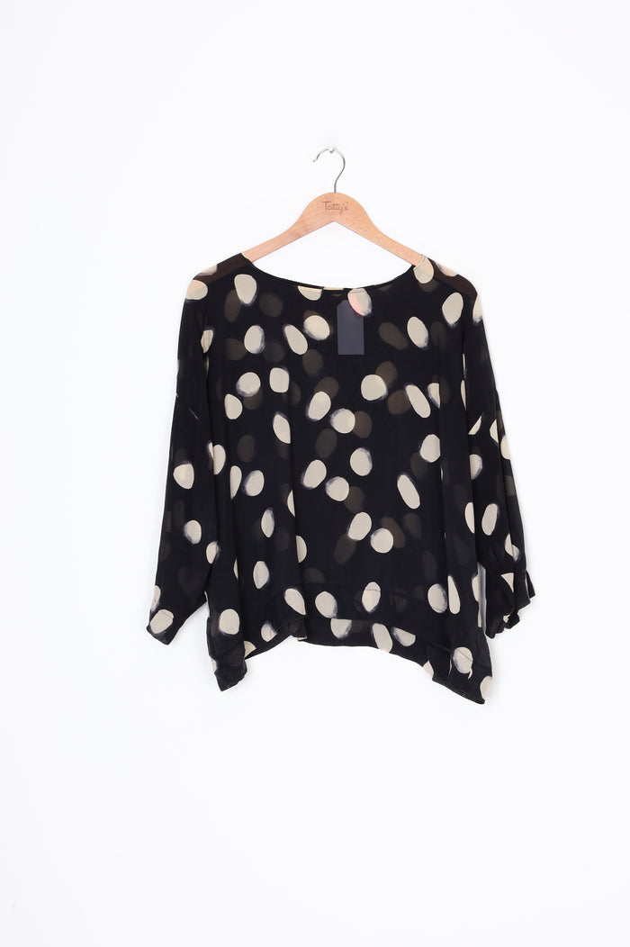 Widdess Womens Black Top Size M