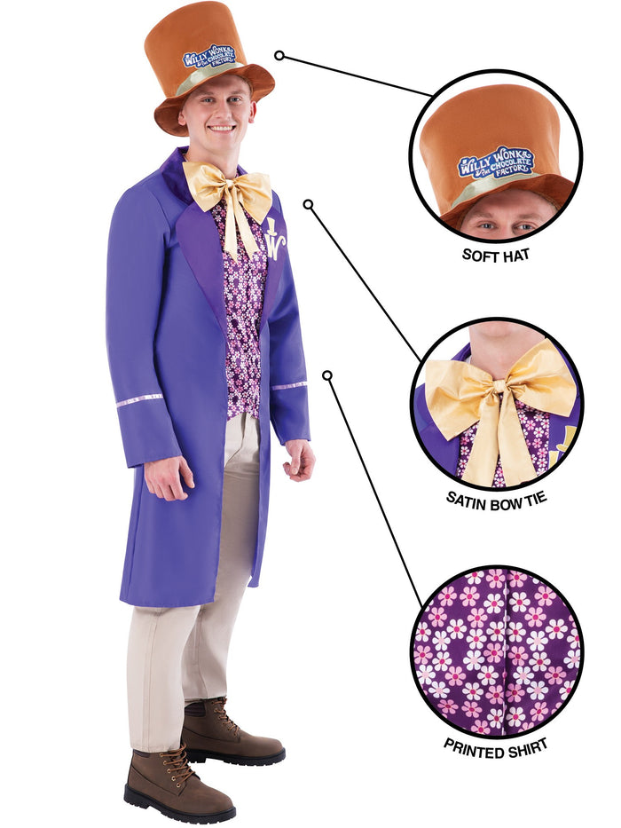 Willy Wonka Chocolate Factory Costume