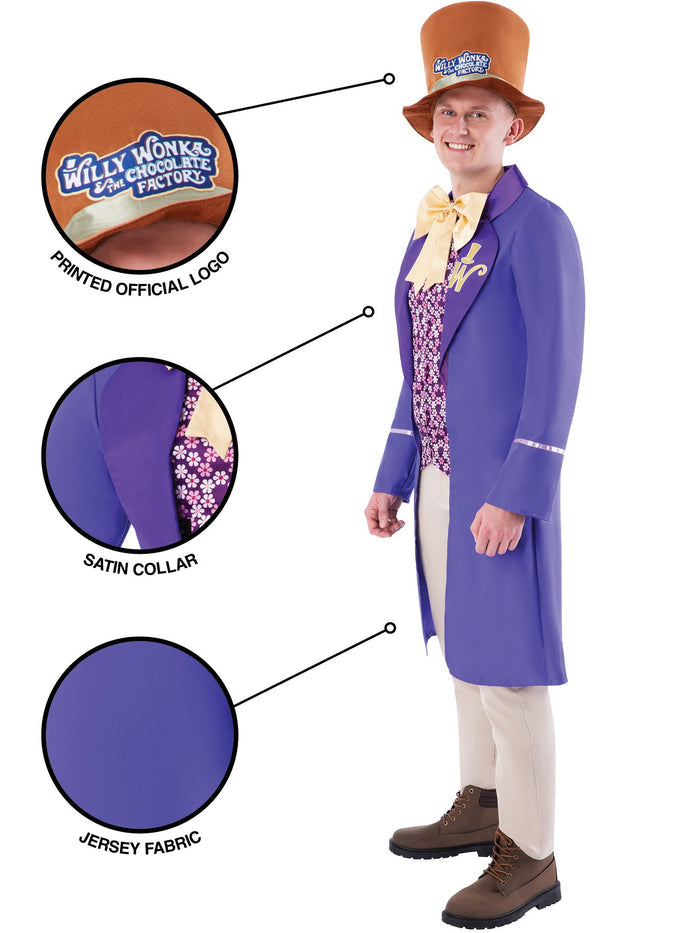 Willy Wonka Chocolate Factory Costume